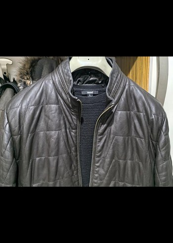 KiP Siyah Deri Biker Ceket - Görsel 3