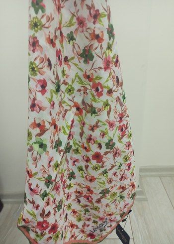 Silk & Cashmere levidor pamuklu soft yazlık eşarp ipek içermez