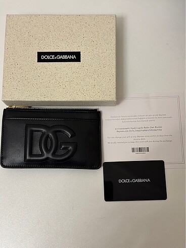 Dolce & Gabbana D&G DERİ KARTLIK