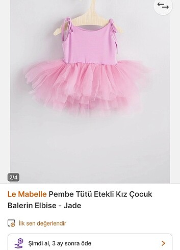 Diğer Le mabelle Kiz çocuk elbise abiye