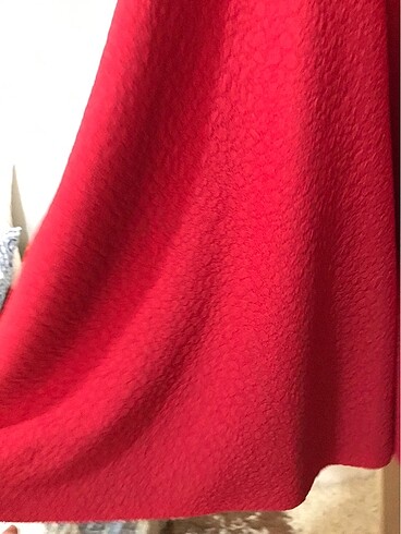 Diğer Dekolte kırmızı elbise