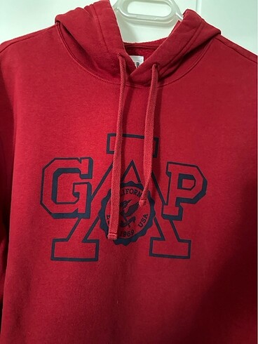 l Beden kırmızı Renk Gap orjinal sweatshirt