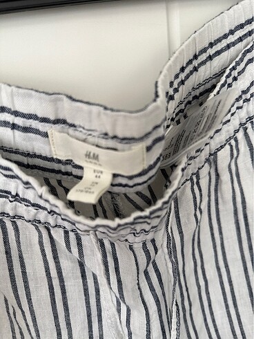 44 Beden H&M orjinal keten pantolon