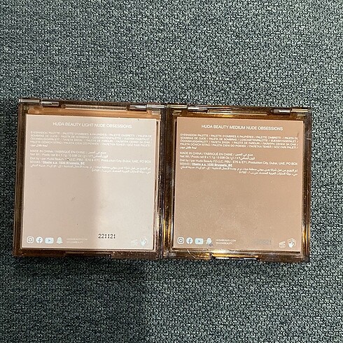 Beden Huda beauty Nude Far Paleti