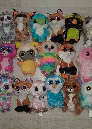 Tyess 17 adet tyess peluş oyuncak