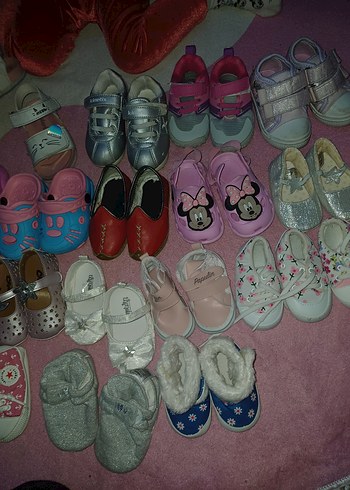 Kız Çocukları için Pembe Cırt Cırtlı Terlik - Görsel 4