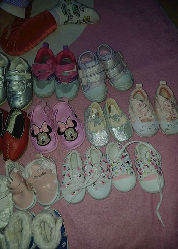 Kız Çocukları için Pembe Cırt Cırtlı Terlik - Görsel 5