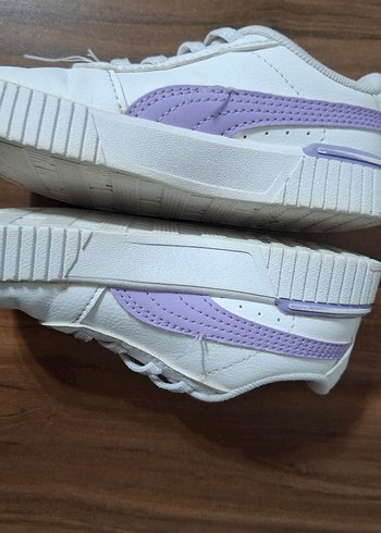 Mor Detaylı Puma Kız çocuk Spor Ayakkabı