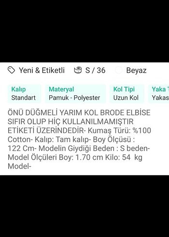 s Beden Dantel İşlemeli Beyaz Bohem Uzun Elbise