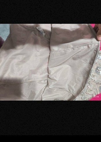 Dantel İşlemeli Mini 38 beden Abiye Elbise - Görsel 6