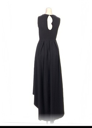 36 beden siyah abiye elbise - Görsel 3