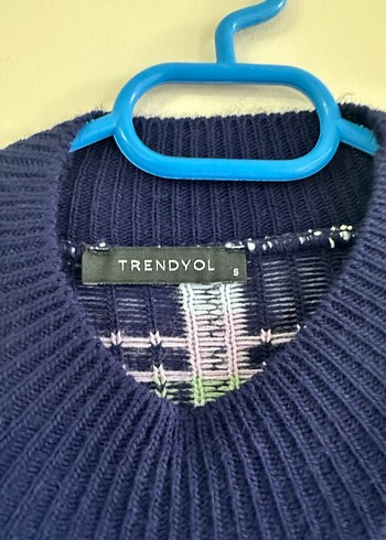 Kadın Çok Renkli Örgü Boğazlı Kazak - Görsel 2