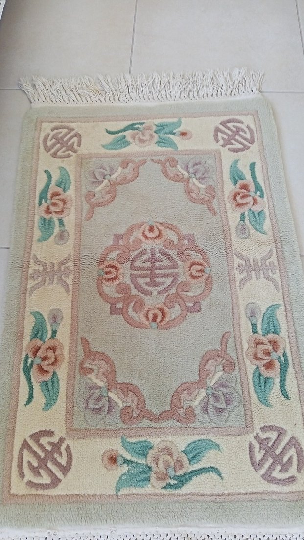 Bej Nakışlı Klasik Halı - Görsel 3