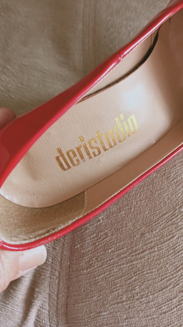 Klasik Kırmızı Stiletto Kadın Ayakkabı - Görsel 5