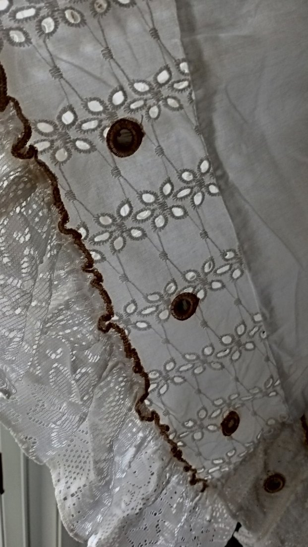 Dantel Detaylı Bohem Hamile Bluzu - Görsel 3