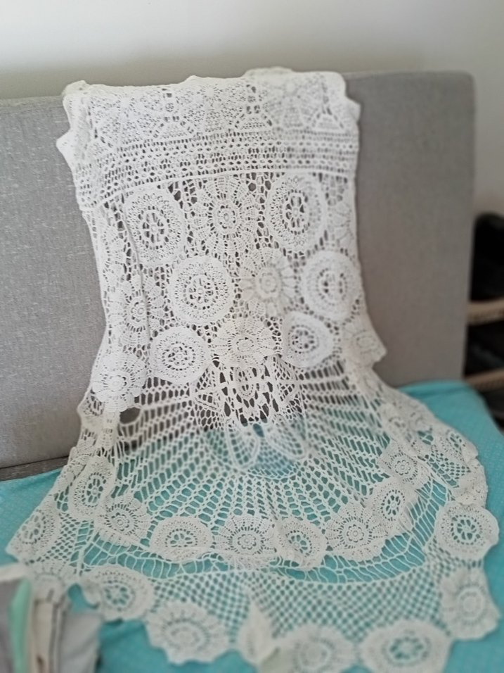 Bohem Dantel elbise - Görsel 2