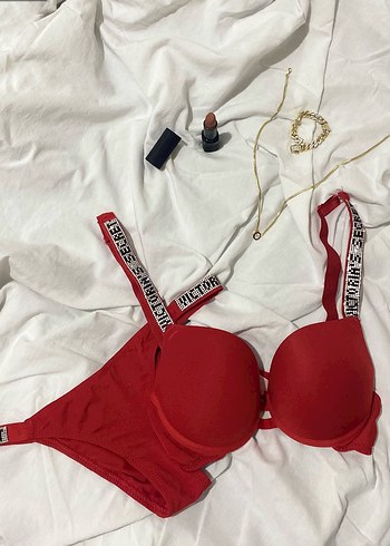 m Beden Victorias Secret Luxury Taşlı Takım