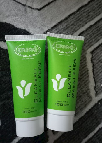 Ersag Cleanball Masaj Kremi 100 ml