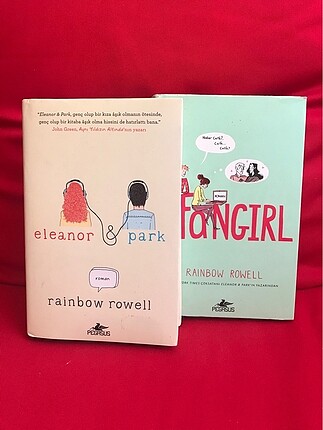 Ciltli Eleanor Park ve Fangirl Rainbow Rowell