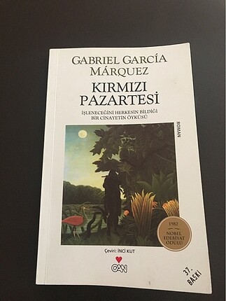 Kırmızı Pazartesi Gabriel Garcia Marquez