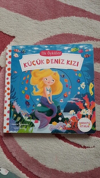 Hareketli kitap küçük deniz kızı
