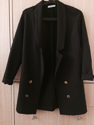 Diğer Uzun blazer ceket