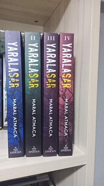 Maral Atmaca Yaralasar Serisi (ciltsiz 4 kitap)