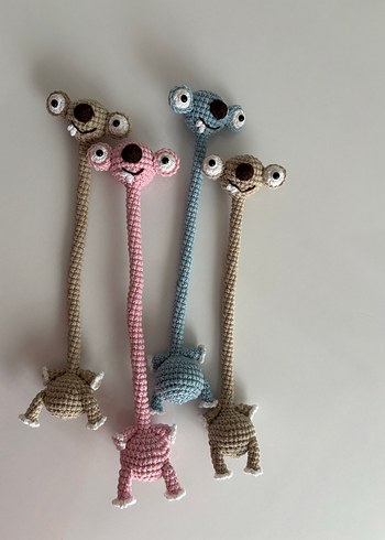 Amigurumi Sid Çanta ve Araba Aksesuarı (TELSİZ FİYATI) - Görsel 2