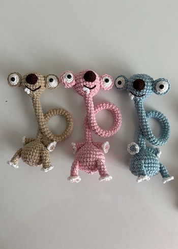 Amigurumi Buz Devri Sid (Telli Model) - Görsel 2