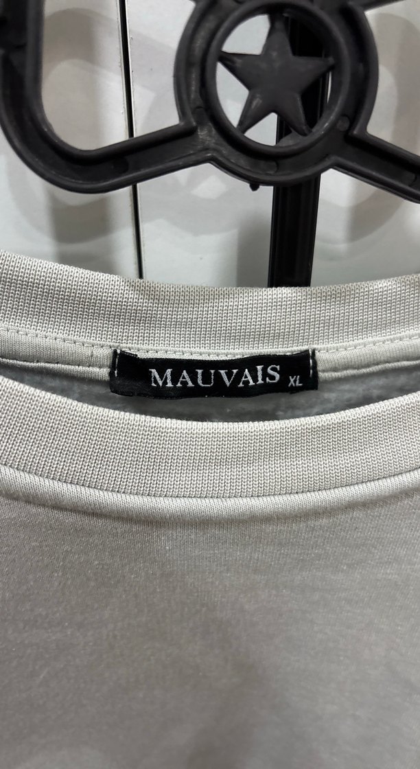 Gri Kadın Uzun Kollu Salaş Sweatshirt - Görsel 3