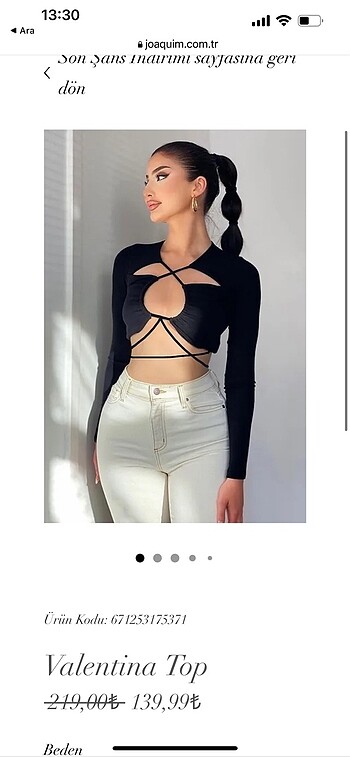 Diğer Sıfır Crop Top