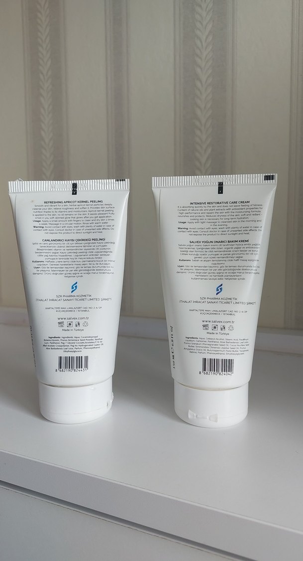 SalveX Yüz ve Vücut Peeling & Krem Seti - Görsel 2