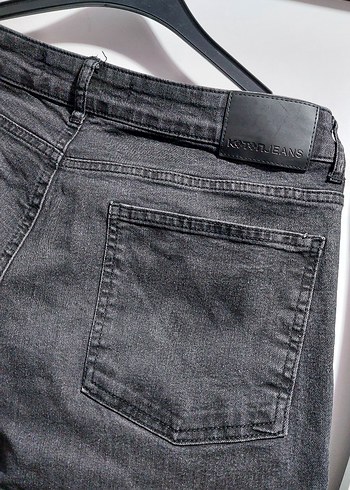 Gri Regular Fit Erkek Denim Pantolon - Görsel 3