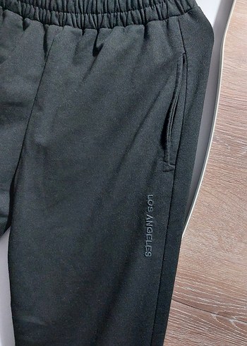 Siyah Rahat Kesim Kadın Eşofman Altı - Görsel 2