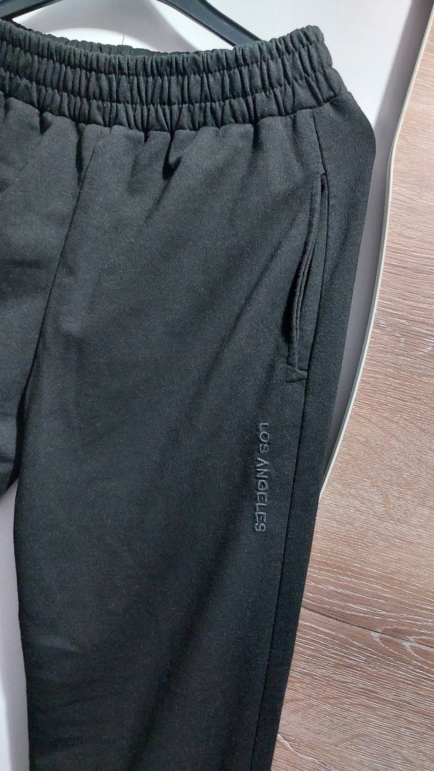 Siyah Rahat Kesim Kadın Eşofman Altı - Görsel 2