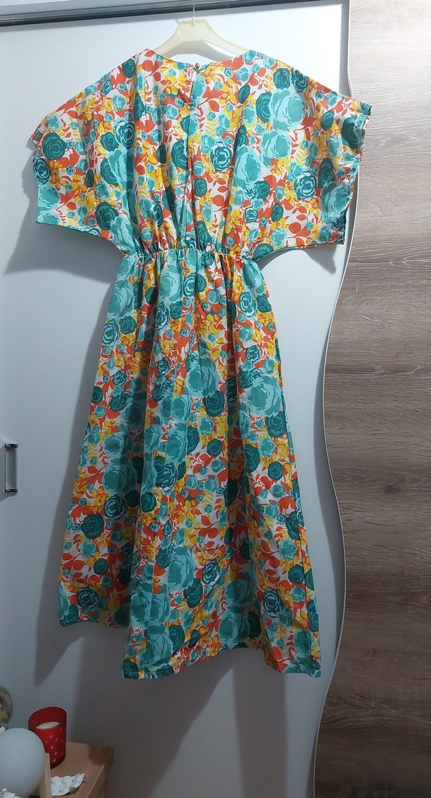 Renkli Kadın Elbise - Görsel 2