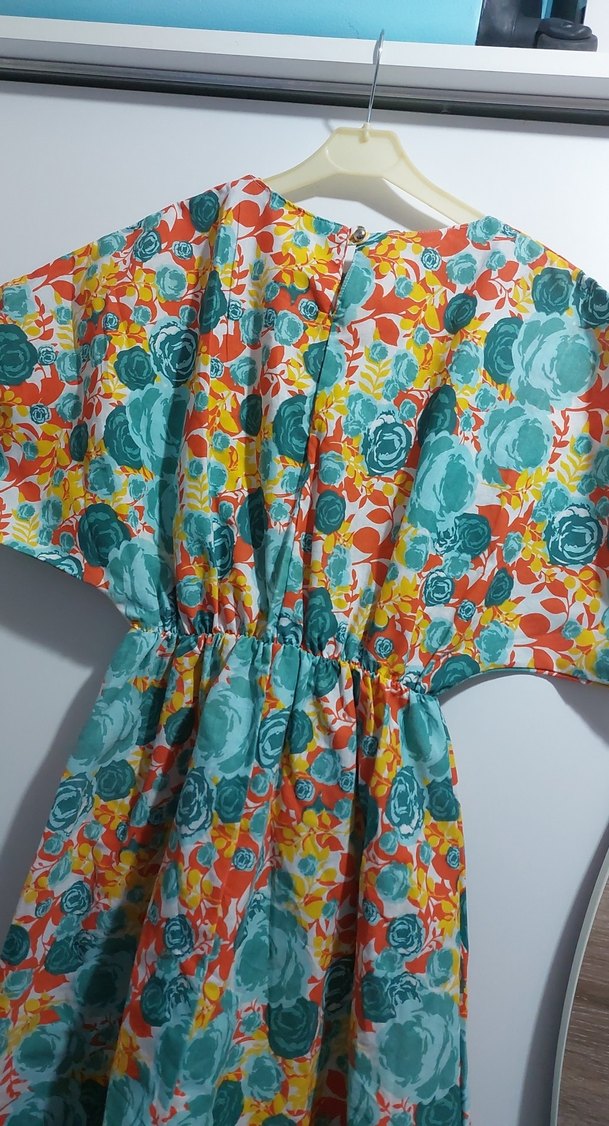 Renkli Kadın Elbise - Görsel 3