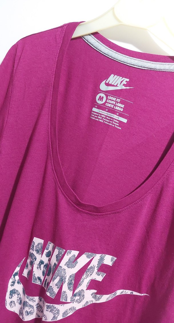 Nike Kadın Pembe Kısa Kollu Tişört - Görsel 2