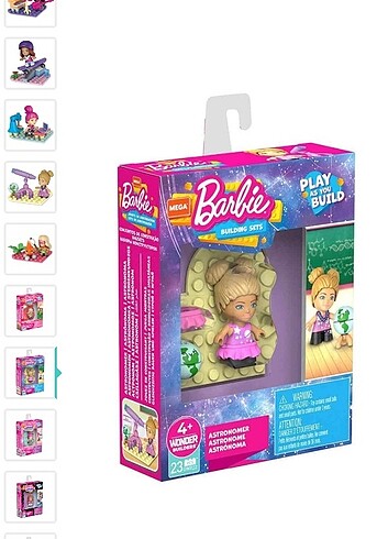 Barbie Barbie building sets mega gök bilimci