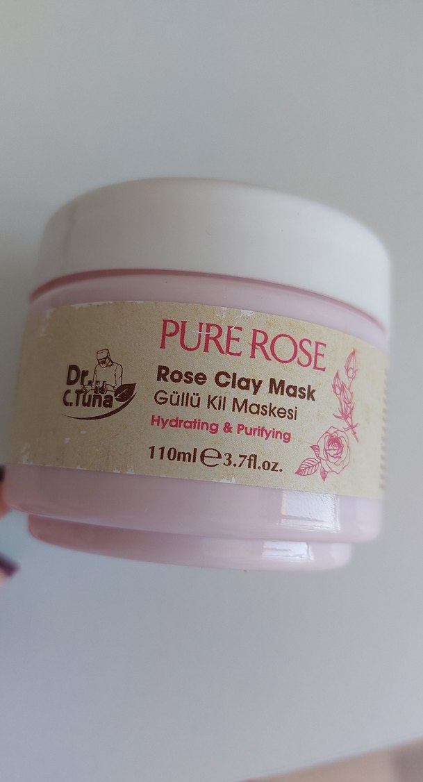 Pure Rose Gül Özlü Kil Maskesi 110ml - Görsel 2