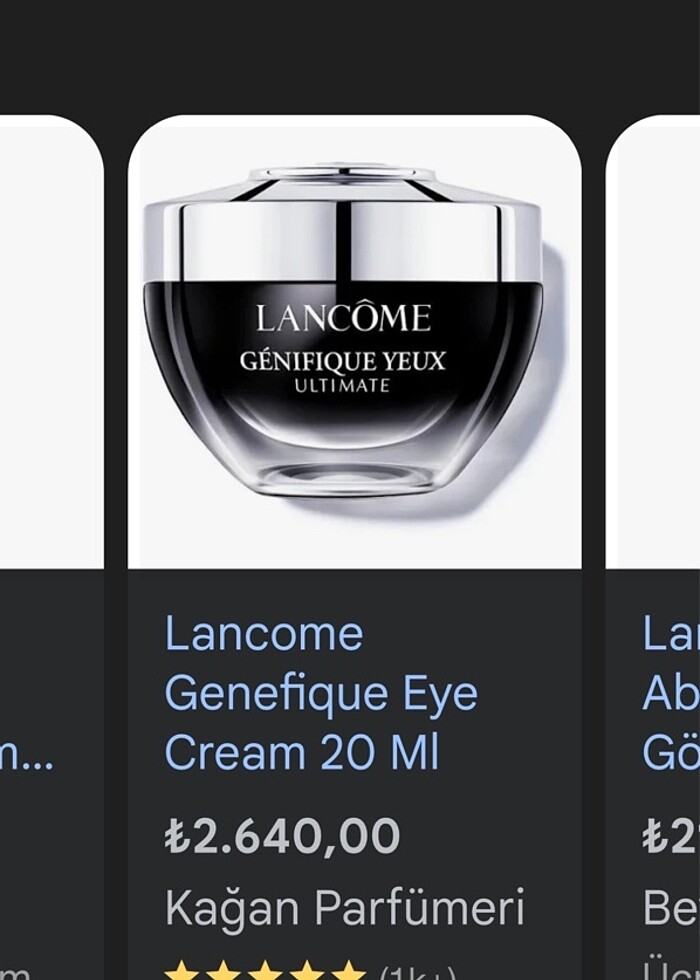 Lancome göz kremi - Görsel 4