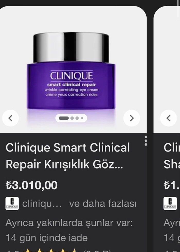 Clinique göz kremi - Görsel 4