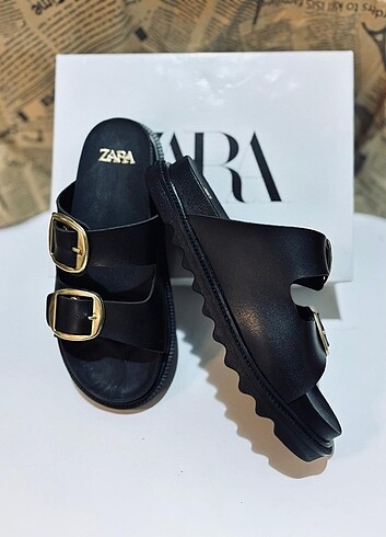 36 Beden siyah Renk Zara Çift Toka