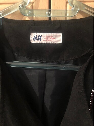 xs Beden H&M marka süet ceket