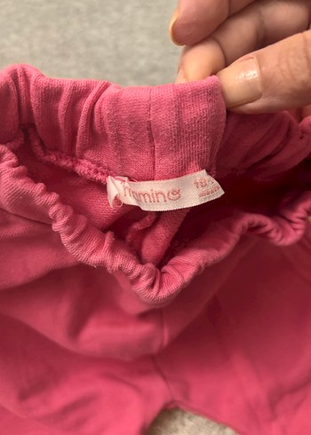 Kız Çocuk Pembe Sıcak Tayt - Görsel 3