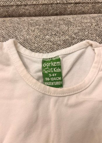 Kız Çocuk Parlak Pul İşlemeli Kısa Kollu Tişört - Görsel 2