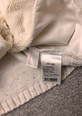 Kız Çocuk Bej Kürklü Yelek - Görsel 3