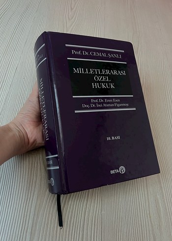 Milletlerarası Özel Hukuk - Prof.Dr. Cemal Şanlı