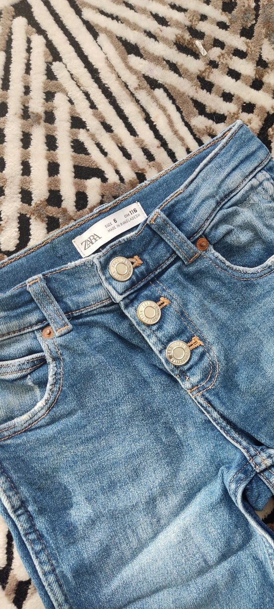 kız çocuk jean - Görsel 3