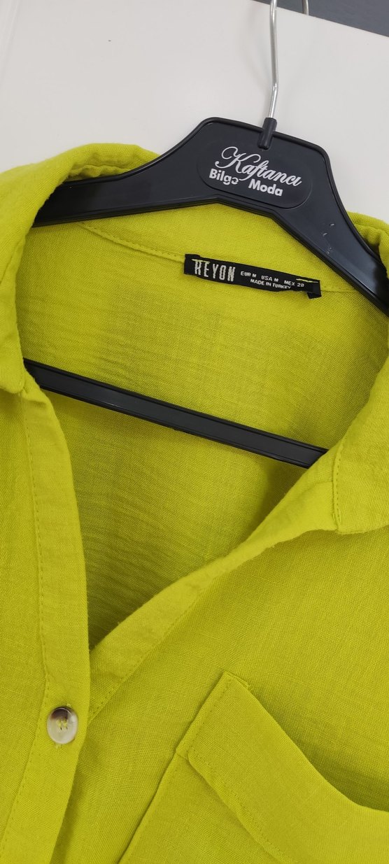 salaş kısa gömlek - Görsel 3